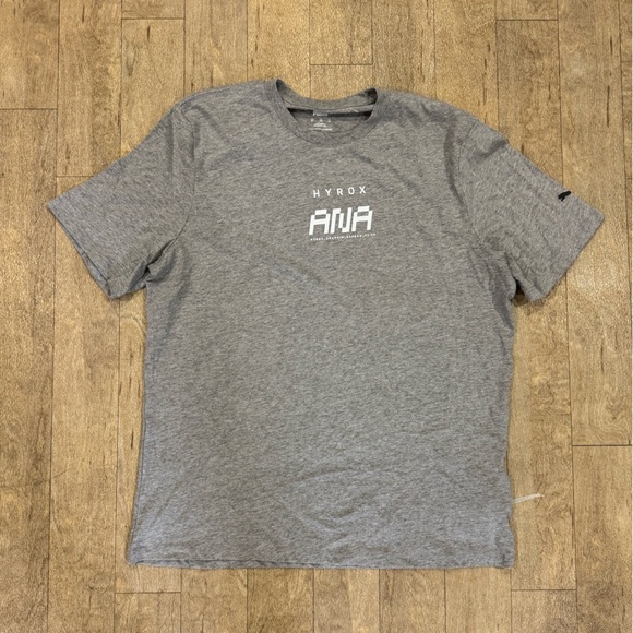 NWT Hyrox Anaheim Season 24/25 Grey Graphic T Shirt Size XL - Picture 1 of 6